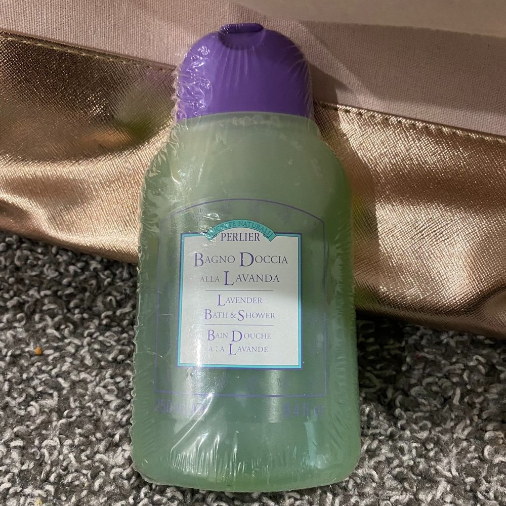 Perlier Lavender Bath & Shower Gel 8.4 fl oz NEW